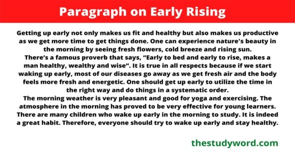 Early-Rising-Paragraph